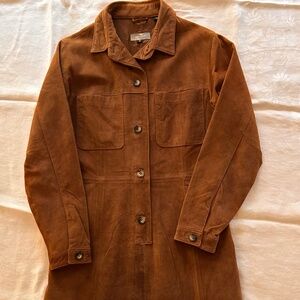 Territory Ahead 100% Genuine Suede Dress